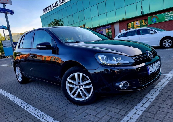 Volkswagen Golf cena 37900 przebieg: 168000, rok produkcji 2012 z Toruń małe 742